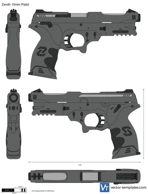 Zenith 10mm Pistol