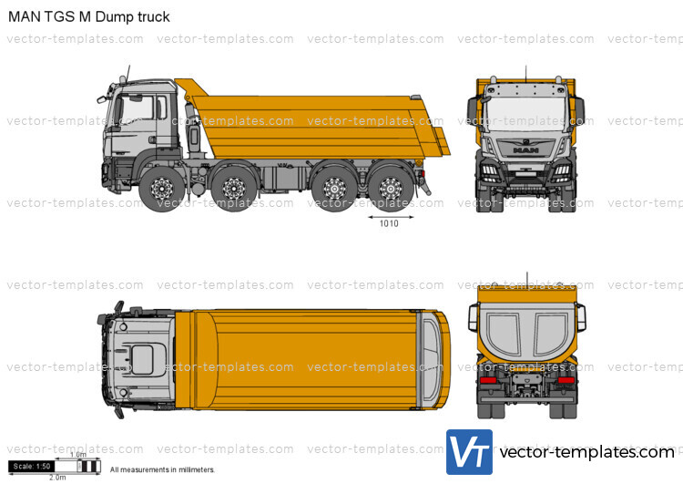 MAN TGS M Dump truck