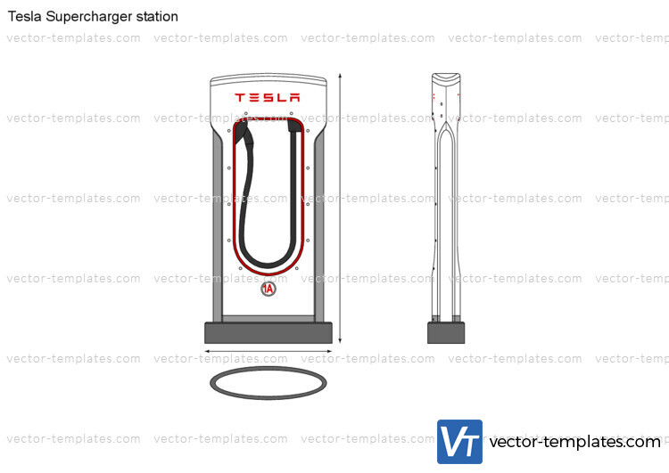 Tesla Supercharger station