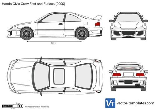 Honda Civic Crew Fast and Furious