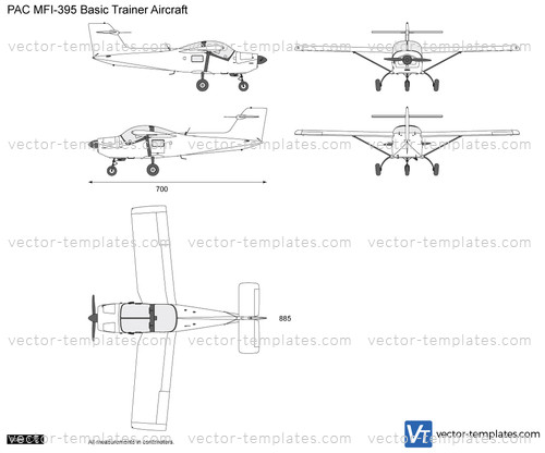 PAC MFI-395 Basic Trainer Aircraft