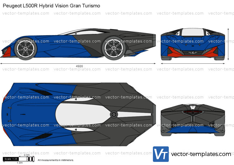 Peugeot L500R Hybrid Vision Gran Turismo