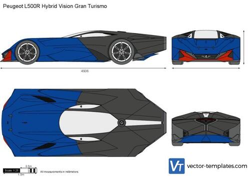 Peugeot L500R Hybrid Vision Gran Turismo