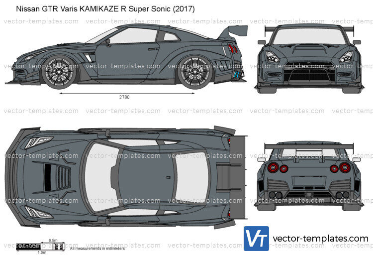 Nissan GTR Varis KAMIKAZE R Super Sonic