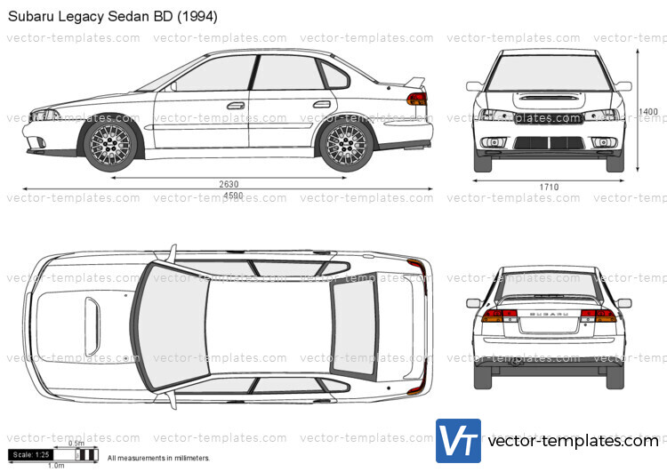 Subaru Legacy Sedan BD