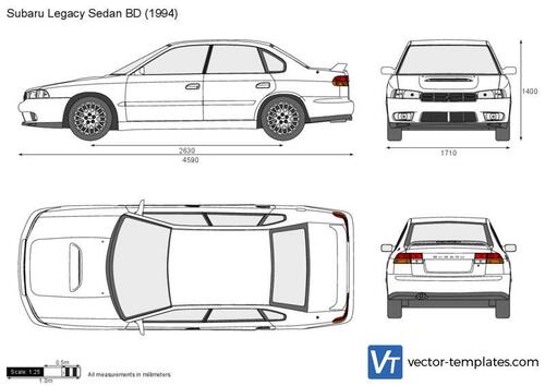 Subaru Legacy Sedan BD