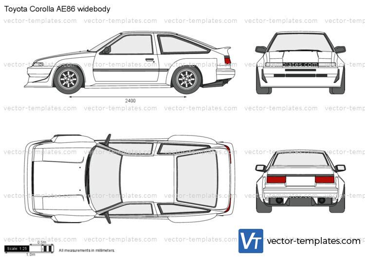 Toyota Corolla AE86 widebody