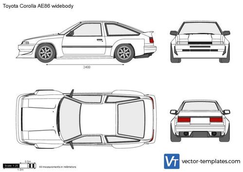 Toyota Corolla AE86 widebody