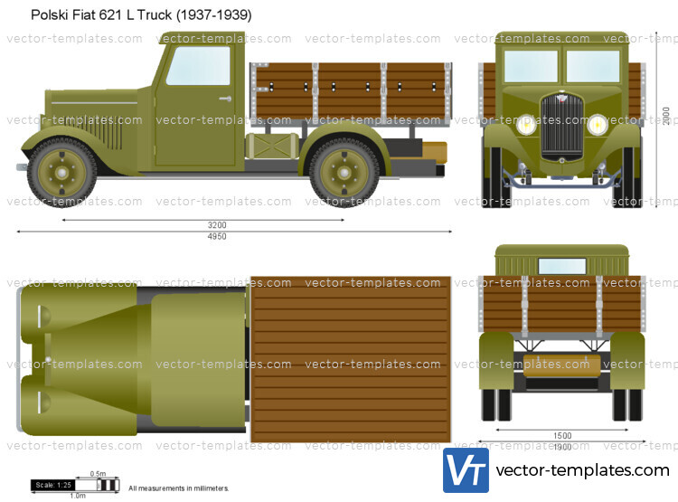 Polski Fiat 621 L Truck