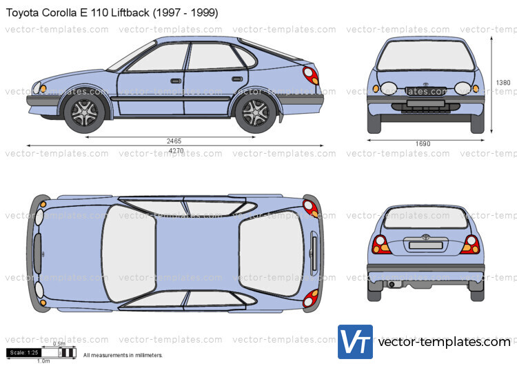 Toyota Corolla E 110 Liftback