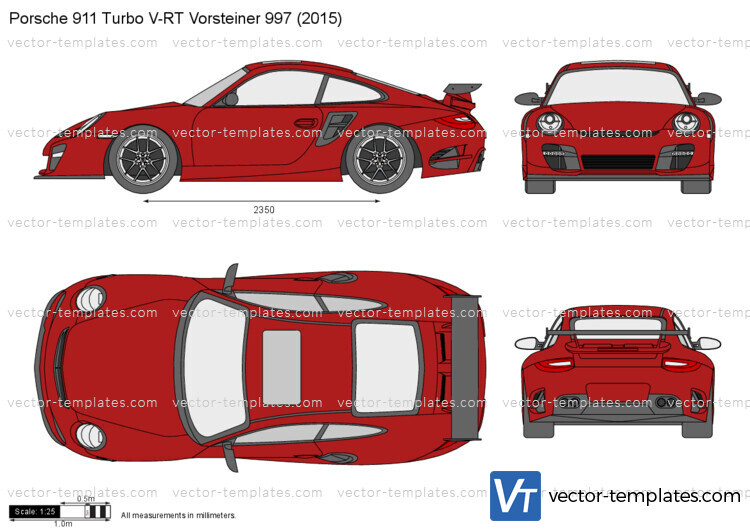 Porsche 911 Turbo V-RT Vorsteiner 997