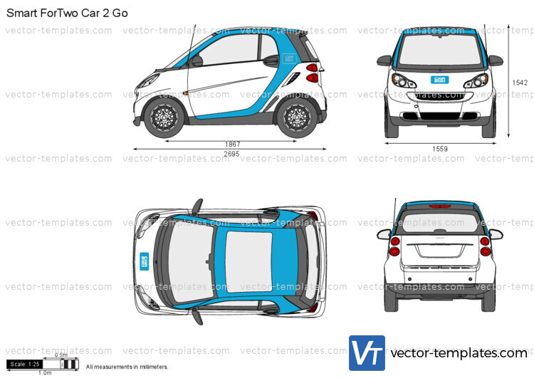 Smart ForTwo Car 2 Go