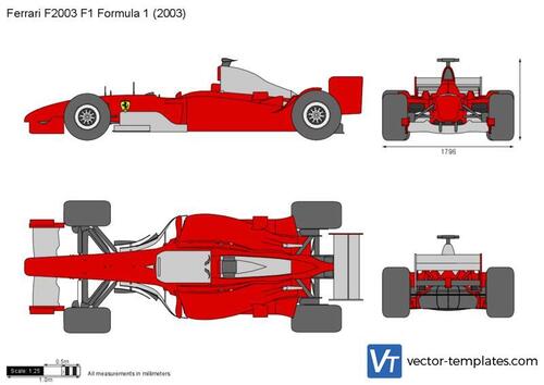 Ferrari F2003 F1 Formula 1