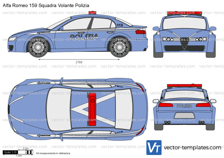 Alfa Romeo 159 Squadra Volante Polizia