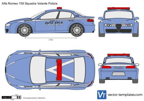 Alfa Romeo 159 Squadra Volante Polizia