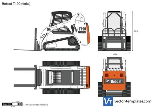 Bobcat T190 (forks)