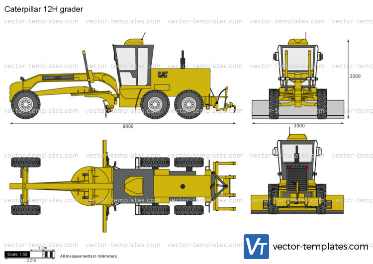 Caterpillar 12H grader