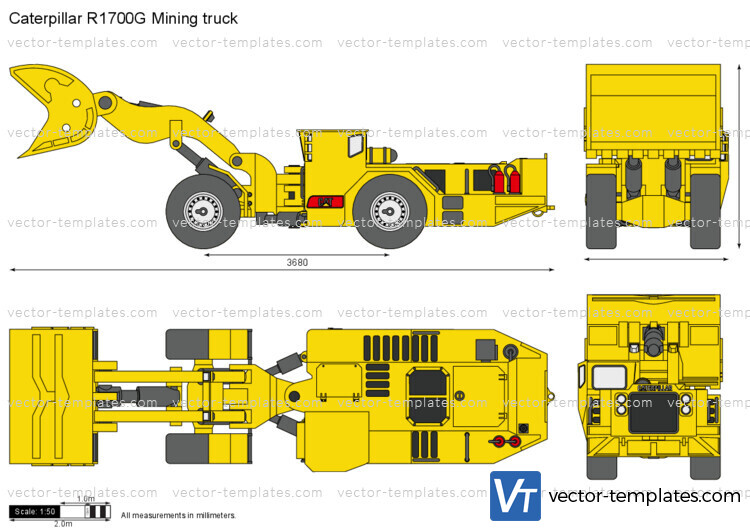 Caterpillar 1700 G Mining truck