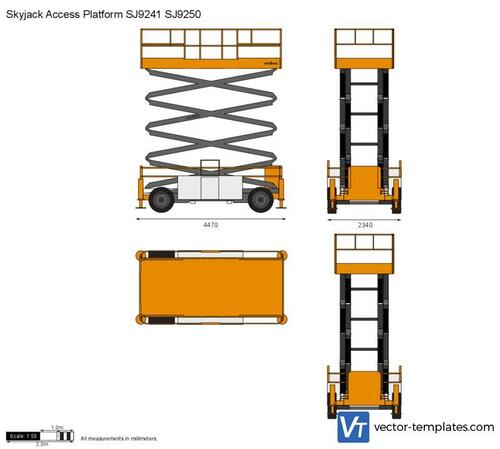 Skyjack Access Platform SJ9241 SJ9250