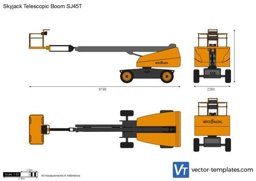 Skyjack Telescopic Boom SJ45T