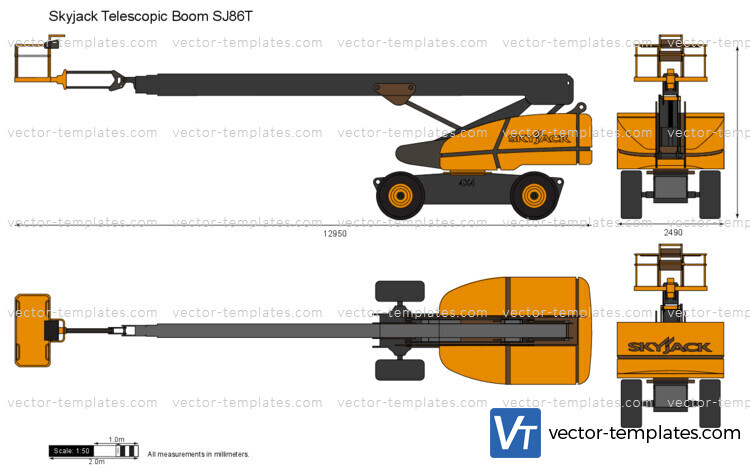 Skyjack Telescopic Boom SJ86T