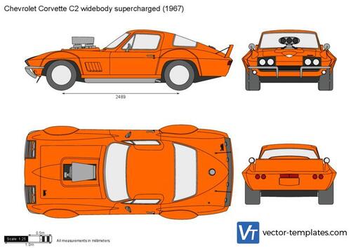 Chevrolet Corvette C2 widebody supercharged