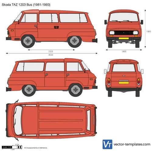 Skoda TAZ 1203 Bus