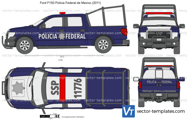 Ford F-150 Policia Federal de Mexico