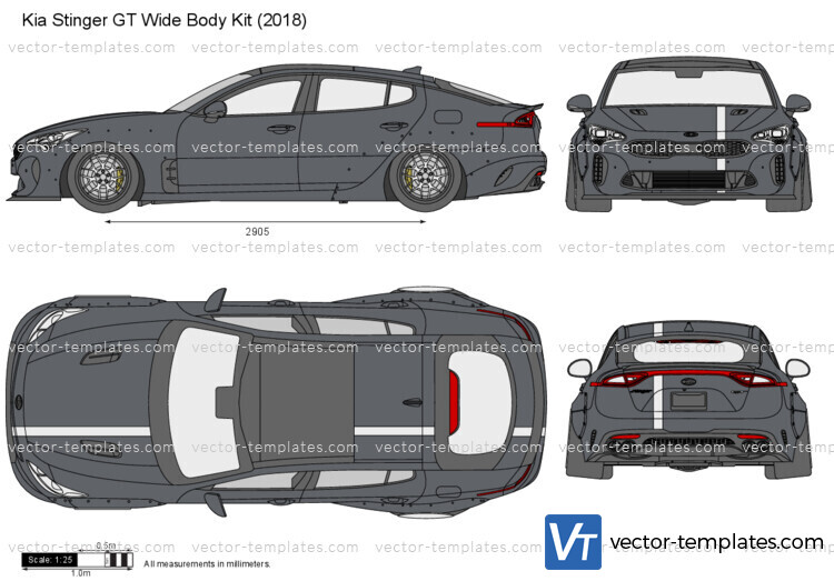 Kia Stinger GT Wide Body Kit