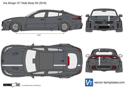 Kia Stinger GT Wide Body Kit