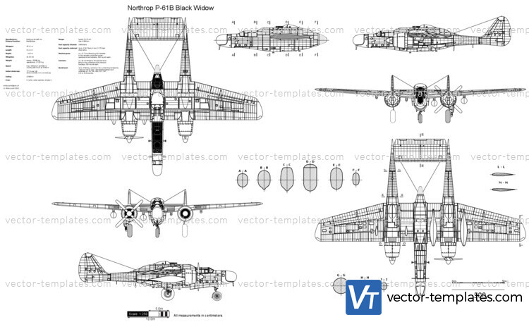 Northrop P-61B Black Widow