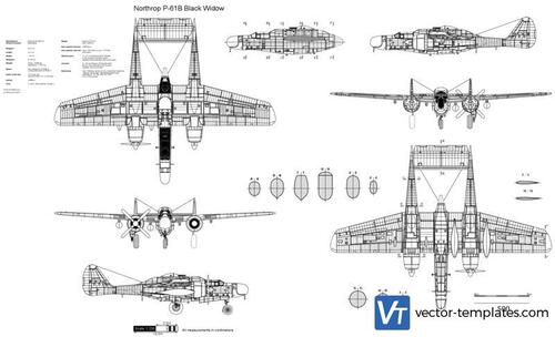 Northrop P-61B Black Widow