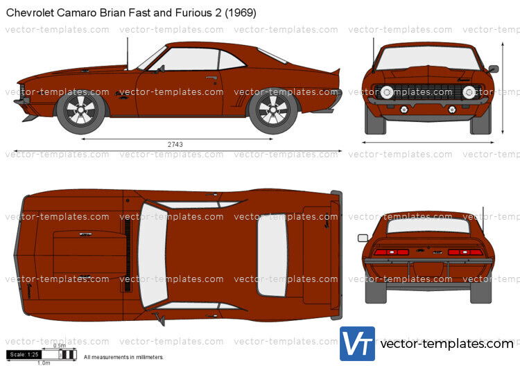 Chevrolet Camaro Brian Fast and Furious 2