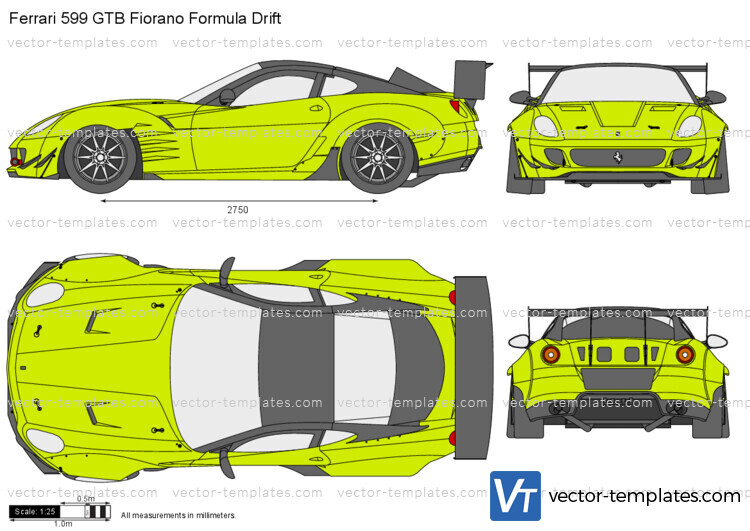 Ferrari 599 GTB Fiorano Formula Drift