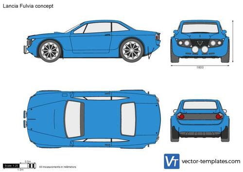 Lancia Fulvia concept