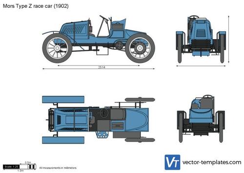 Mors Type Z race car