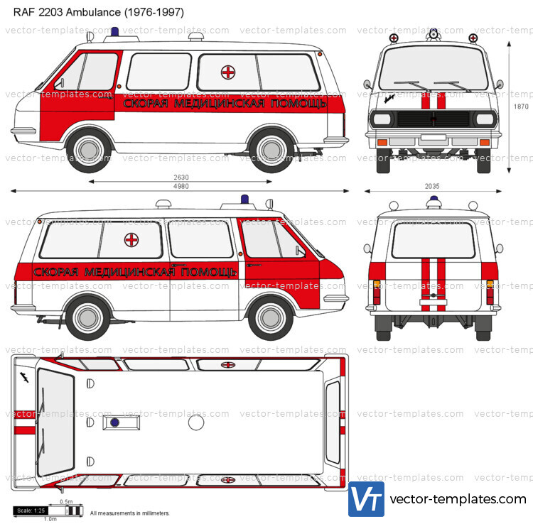 RAF 2203 Ambulance