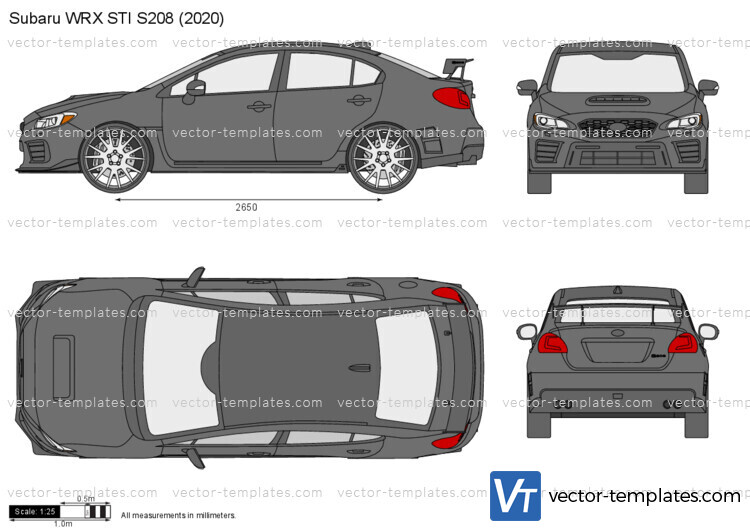 Subaru WRX STI S208