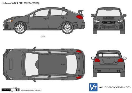 Subaru WRX STI S208