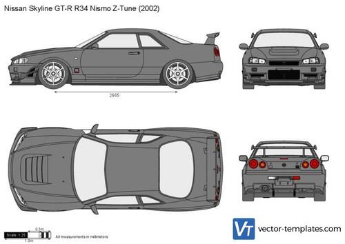 Nissan Skyline GT-R R34 Nismo Z-Tune