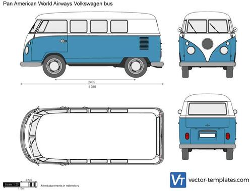 Pan American World Airways Volkswagen bus