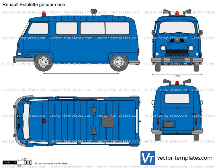 Renault Estafette gendarmerie