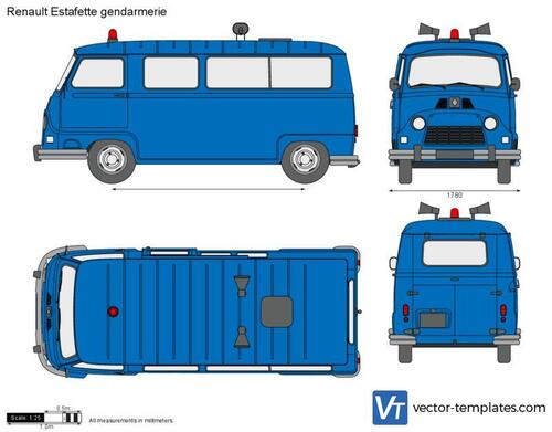 Renault Estafette gendarmerie