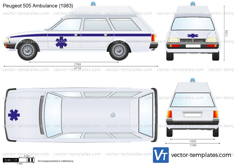 Peugeot 505 Ambulance