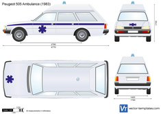 Peugeot 505 Ambulance