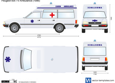 Peugeot 505 TV Ambulance