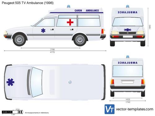 Peugeot 505 TV Ambulance