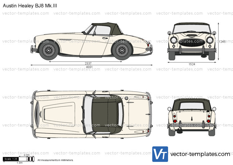 Austin Healey BJ8 Mk.III