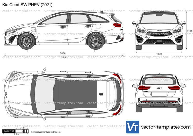 Templates - Cars - Kia - Kia Ceed SW PHEV