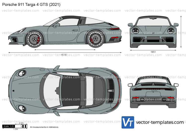 Porsche 911 Targa 4 GTS 992